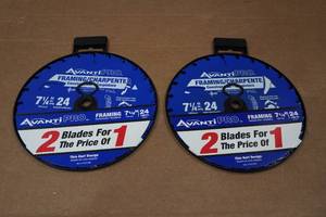 lot 219 image: 4 Avanti Pro 7-14 Framing Circular Saw Blades