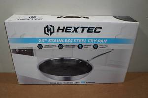 lot 231 image: Hextec 9.5 Stainless Steel Fry Pan