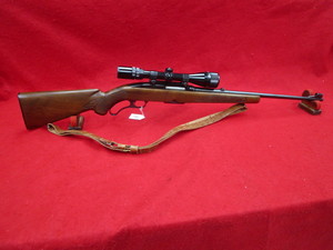 lot 6 image: Winchester 88 243 Win Rifle wBushnell Sportview 4X-12X,40 Scope
