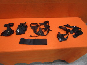 lot 154 image: Pistol Holsters
