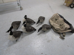 lot 208 image: Bag of Goose Decoys