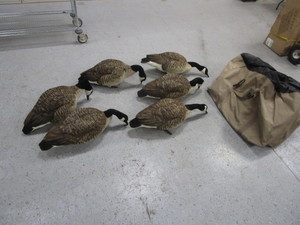 lot 209 image: Bag of Goose Decoys