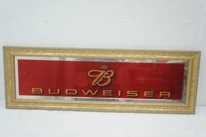 lot 7 image: Budweiser Mirror 42x 14