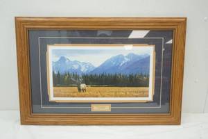lot 11 image: Teton Meadow print by Daniel Smith 30x20