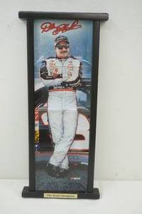 lot 23 image: Dale Earnhardt NASCAR Framed Porcelain Collector Plates