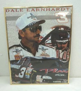 lot 26 image: Dale Earnhardt NASCAR Framed Poster 16x20