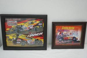 lot 30 image: Racing Framed Photos 2ct