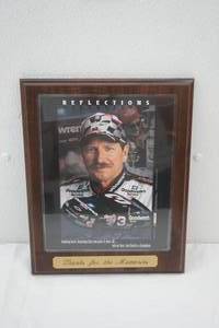lot 41 image: Dale Earnhardt Sr. Reflections Plaque 10.5x13