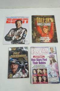 lot 55 image: Dale Earnhardt Books & Magazines