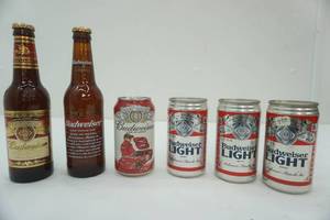 lot 113 image: Vintage Budweiser Light ad other limited edition Budweiser