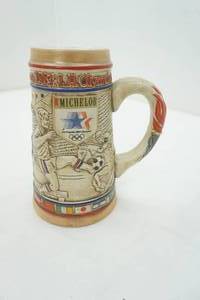 lot 116 image: Collectible Anheuser-Busch. Inc. Sponsor 1984 L.A. Olympics Michelob Stein