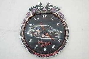 lot 134 image: Dale Earnhardt Clock 12 diameter