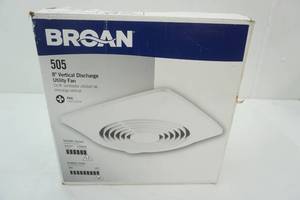 lot 168 image: Broan 8 Vertical Discharge Utility Fan