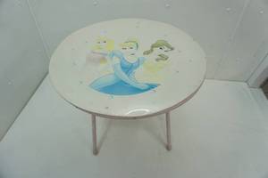 lot 184 image: Disney Princess Folding Table 18 tall