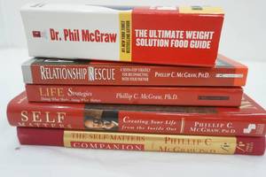 lot 210 image: Dr. Phil Book Lot