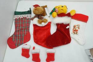lot 224 image: Christmas Stockings