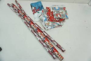 lot 271 image: Christmas wrapping paper