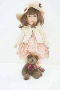 lot 273 image: Boyds collection Doll