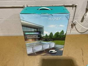 lot 100 image: Aiper Scuba 800W Cordless Robotic Automatic Pool Cleaner for Above Ground Pools