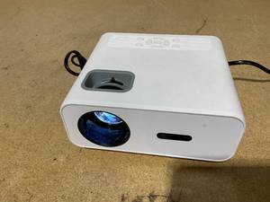 lot 130 image: 4K Support Projector with Wifi and Bluetooth, HOMPOW Mini Portable Projectors for Outdoor Home Movie