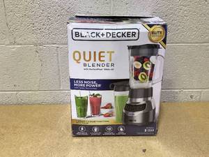 lot 426 image: Black  Decker PowerCrush Digital Blender with Quiet Technology