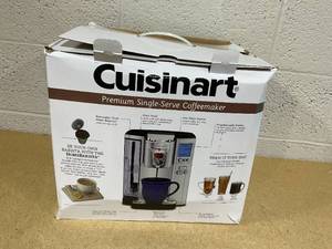 lot 300 image: Cuisinart Premium Coffee Makers 1 Cup Reusable Filter Cup Espresso Machine & Coffee-Maker