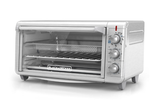 lot 33 image: BLACKDECKER Crisp N Bake Air Fry Toaster Oven, 8-Slice, 5 Cooking Functions