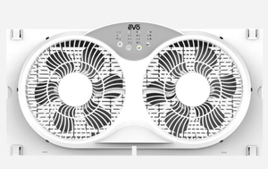 lot 324 image: EVO Evolution Of Indoor Air Quality Digital Window fan