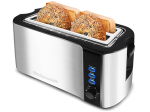 lot 329 image: Elite Gourmet ECT-3100 Long Slot 4 Slice Toaster