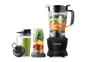lot 343 image: NutriBullet Blender Full Size Combo 1200 Watt 64 oz