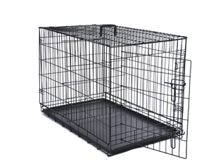 lot 459 image: Max&Marlow 36inch Single-Door Dog Crate, Foldable Metal Wire Dog Kennel with Tray for Large Dogs