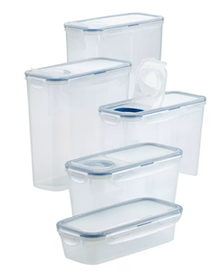 lot 461 image: Lock n Lock Easy Essentials 10-Piece Pantry Food Storage Set
