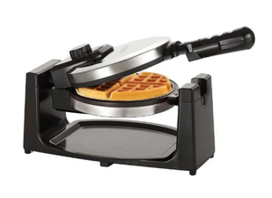 lot 474 image: BELLA 13991 Rotating Waffle Maker, Polished Stainless Steel