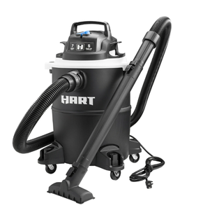 lot 487 image: HART 7 Gallon 5 Peak HP Poly WetDry Vacuum