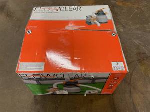 lot 223 image: Flowclear 1500 Gallon Silica Sand Filter