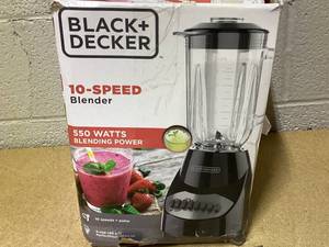 lot 436 image: BLACKDECKER 10-Speed Blender