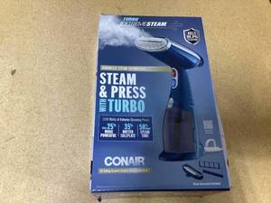 lot 457 image: Conair Turbo Extremesteam Steam & Press with Turbo