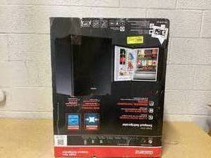 lot 458 image: Galanz 2.5 Cu ft One Door Fridge, Black Estar