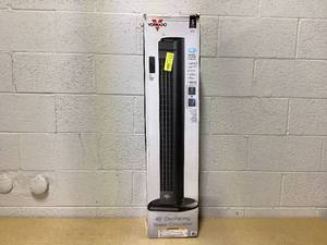 lot 480 image: Vornado 4T Oscillating Tower Fan with Remote Control, 40 Tall, Black