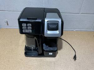 lot 12 image: Hamilton Beach FlexBrew 2-Way Coffee Maker