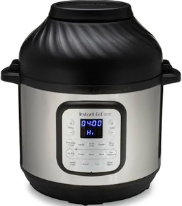 lot 9 image: Instant Pot Duo Crisp 8QT 11-in-1 Air Fryer Electric Pressure Cooker