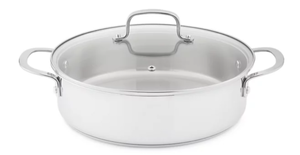 lot 137 image: The Cellar Stainless Steel 5-Qt. Covered Everyday Pan