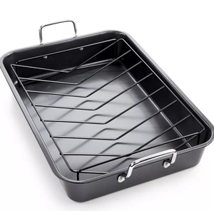 lot 176 image: Tools of the Trade Nonstick Roaster & Rack