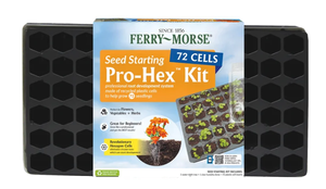 lot 204 image: LOT OF 7 Ferry Morse Pro-Hex Seed Starting Tray 72 Cells