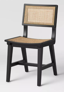 lot 73 image: Tormod Backed Cane Dining Chair - Threshold