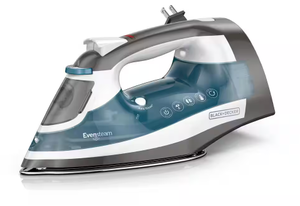 lot 366 image: BLACKDECKER One Step Steam Iron with Cord Reel