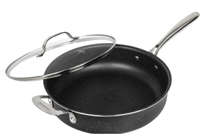 lot 373 image: Granitestone All Day Saut Pan- 5.5 qt