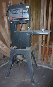 lot 26 image: Craftsman 12 in band saw  sander