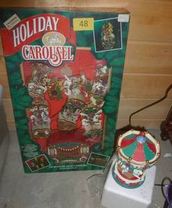 lot 48 image: Musical carousels