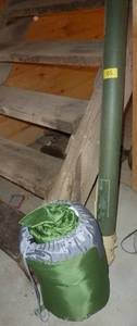 lot 65 image: Plano 3072 Fishing rod tube and sleeping bag